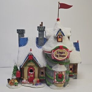 Department 56 Kringle's Toy Shoppe Santa Clause Is Coming To Town